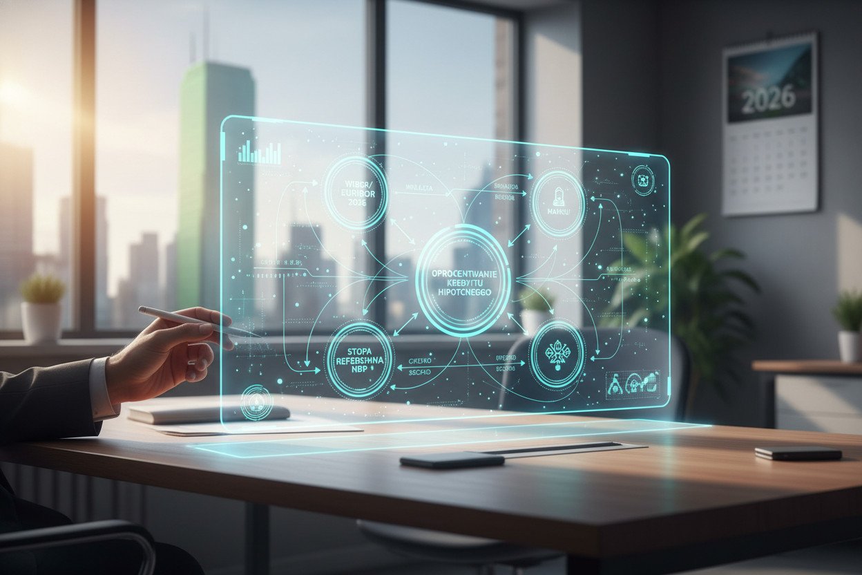 Jak banki liczą oprocentowanie kredytu hipotecznego w 2026 roku