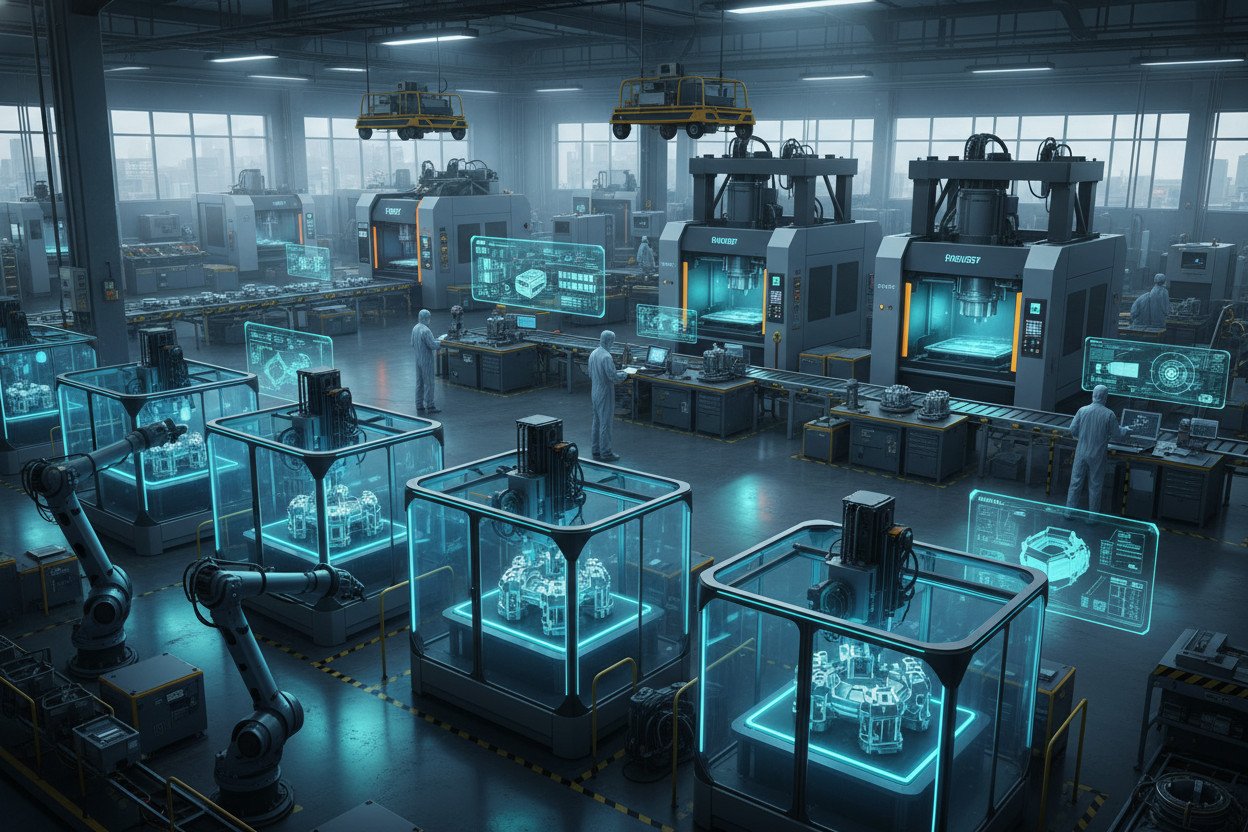 Jak produkcja addytywna trafia na hale fabryczne