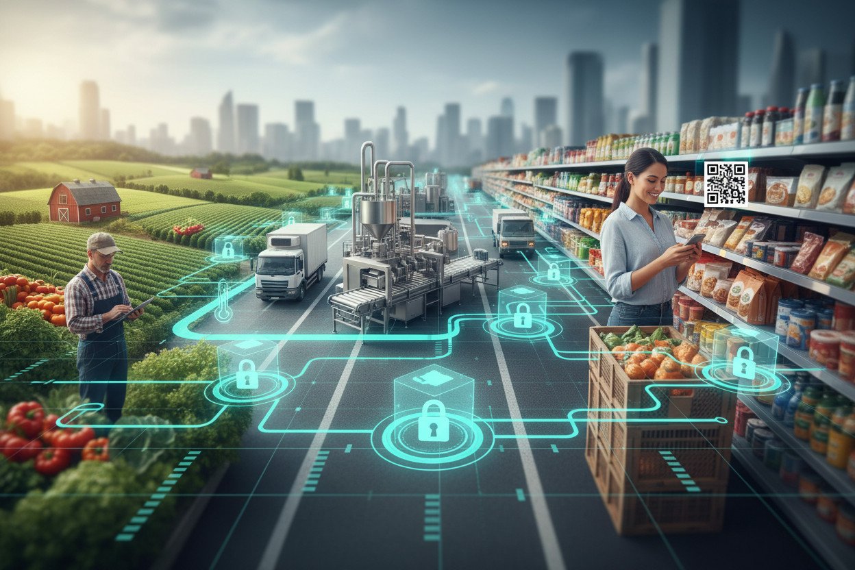 Łańcuch dostaw w erze blockchaina — case study z sektora spożywczego