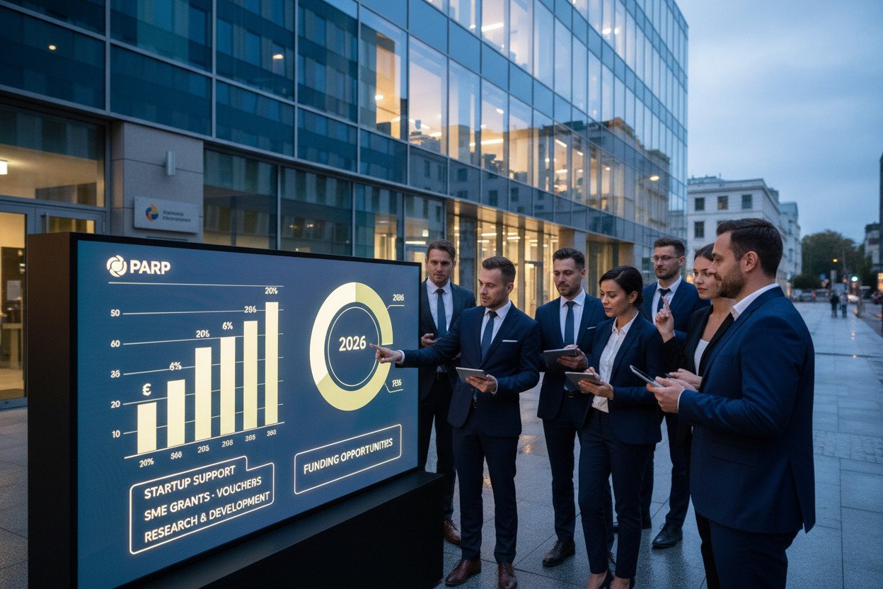 Programy PARP — nabory i kwoty dofinansowania w 2026 roku