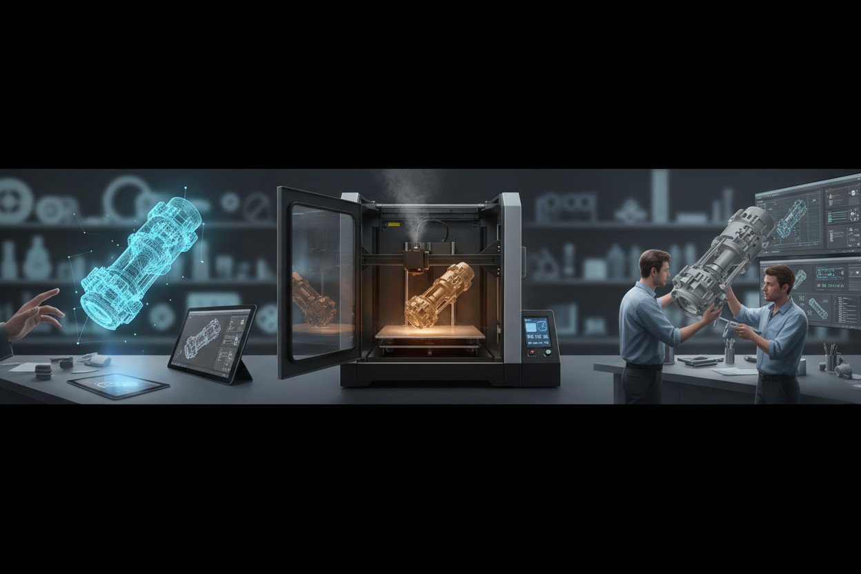 Prototypowanie 3D — od konceptu do walidacji w dniach, nie tygodniach