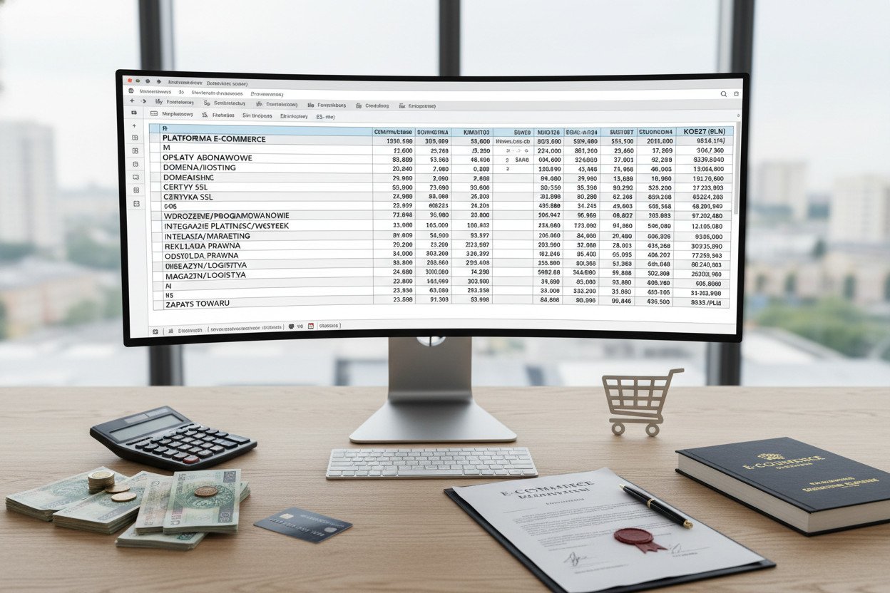 Realne koszty założenia sklepu internetowego